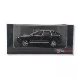 Voiture Porsche Cayenne Turbo de 2002, Noir High Speed HF9254S - O 1/43