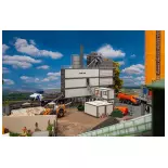 Centrale de mélange d’asphalte avec conteneur de bitume FALLER 130110 - HO 1/87