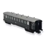 Voiture voyageur verte - MINITRIX 18426 - DR - N 1/160 - EP III