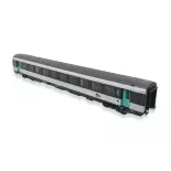 Voiture voyageurs VTU Corail B110tu Ls Models 40612 - HO 1/87 - SNCF - EP VI