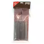 Pack de 2 façades avec devantures de magasins Faller 120486 - HO 1/87
