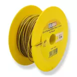 Bobine de câble Brawa 32390 - jaune / marron - pour Roco