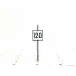 TIV "120" arrivée de limitation à 120km/h  BOISMODELISME 215032 - N 1/160 - SNCF