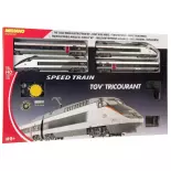 Set de départ TGV TRICOURANT Mehano T110/58743 - HO : 1/87 - ovale de voie inclut