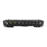 Une voiture OCEM RA A3B5 ex-midi verte REE MODELES VB384 - SNCF - HO 1/87