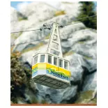 Aerial tramway "Nebelhorn" with 2 cabins Brawa 6340 - HO : 1/87 - EP III
