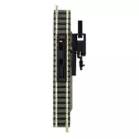 Rail dételage manuel 111 mm Fleischmann 9114 - N : 1/160 - Code 80