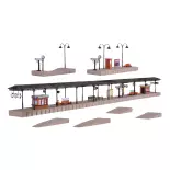 Quai de la gare "Baden" Vollmer 43562 - HO : 1/87 - EP 1220 x 48 x 85 mm