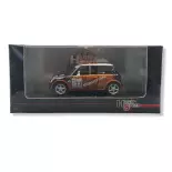 Voiture Mini Cooper "John Cooper Works" Orange/Noir High Speed HF9166S - O 1/43