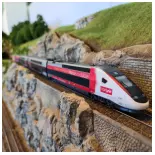 TGV EuroDuplex LYRIA 4700 - 4 éléments DCC SON Jouef HJS2414S - SNCF HO