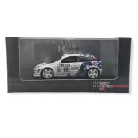 Voiture Ford "Focus WRC" Blanc/Bleu High Speed 43KFB3S - O 1/43