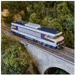 Locomotive électrique BB10004 "TEN/Chamois 432" LSMODELS 10488DS SNCF - HO 1/87