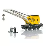Wagon-Grue rotatif jaune MARKLIN START UP 4671 - HO 1/87 - Ep IV/V