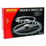 MEHANO F292 / 1322 Elevated Bridge Box - HO 1/: 87 - Code 100