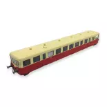 Remorque XR-7405 Rouge/Crème "LIMOGE" REE MODELES VB443 - SNCF - HO 1/87