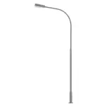Lampadaire à LED blanc - Faller 180219 - HO 1/87 - hauteur 94 mm