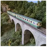 RGP X 2700 SNCF railcar - Green and yellow livery