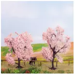 Pack 2 Amandiers en fleurs - NOCH 21996 - HO | TT | N - Diorama