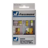 Kit 4 LED avec câbles soudés - Viessmann 6003 - HO 1/87 - 1.6 x 0.8 mm