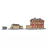 Langenthal" train station with outbuildings