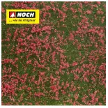 Feuille/tapis Herbe 120 x 180 mm Prairie rouge NOCH 07257 - HO 1/87 - Détaillé