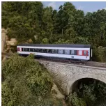 Wagon voyageurs "Newlook" Piko 58689 - HO 1:87 - CFF - EP VI