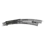 Straight curve switch pola 30° R3 / R4 Minitrix 14948 - N 1/160 code 80