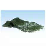 Sachet de flocage feuillage vert moyen Woodland Scenics F52 - HO 1/87 - 464 cm²