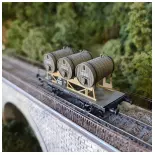 Wagon-latrine BRAWA 47724 - DRG - HO 1/87 - EP I