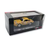 Voiture Porsche "911 S coupé 2.4" de 1971 Jaune High Speed HF9198S - O 1/43