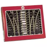 LGB 19902 rail set for station - G 1/22.5 - 13 elements