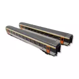 Set 2 Voitures Corail VTU Ls Models 40997 - HO 1/87 - SNCF - EP IV / V
