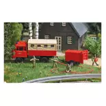Équipe de pompiers et accessoires - HO 1/87 - BUSCH 7960