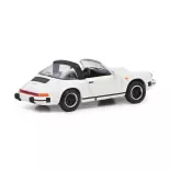 Porsche 911 Carrera 3.2 Targa blanche/décapotée SCHUCO 452665905 - HO 1/87