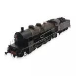 Locomotive à vapeur 141 A - REE MODELES MB155SAC - SNCF - HO 1/87