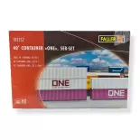 Conteneur 40' - Faller 182152 - HO : 1/87 - EP VI - ONE