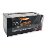 Voiture Mini Cooper "John Cooper Works" Orange/Noir High Speed HF9166S - O 1/43