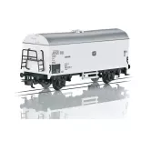 Un wagon réfrigérant blanc MARKLIN START UP 4415 - DB - HO 1/87 - EP V