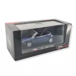 Voiture Audi "A4 Cabrio" - Bleu métallisé - High Speed 43KFB13S - O 1/43