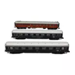 Coffret wagons "F 41 Senator" Minitrix 18259 - N 1/160 - DB