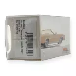 Voiture Cadillac Eldorado cabriolet or métallisé BREKINA 19752 - HO 1/87