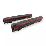 Set 2 extension RailJet "Basic" Jägerndorfer 70217 - ÖBB - HO 1/87