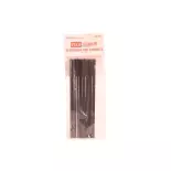 Sachet de 10 traverses PECO SL 501 - Échelle 0 1/43 code 100