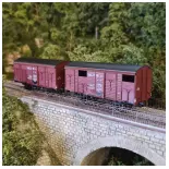 Coffret 2 wagons