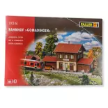 Gare de Gomadingen FALLER 110146 HO 1/87 - 248x105x135mm et 112x80x58mm