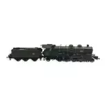 Locomotive à vapeur 5-141 D - REE MODELES MB160S - SNCF - HO 1/87