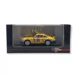 Voiture Porsche 911 Carrera RS coupé 2.7, 1973 Jaune High Speed HF9183S - O 1/43