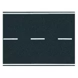 Feuille de route droite Noch 60706 - HO 1/87 - souple