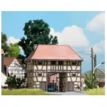 La porte d'Ickelheim BUSCH 1650 - HO 1/87 - 120 x 80 x 107 mm