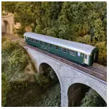 Voiture voyageur UIC-X Am 1ère classe LS MODELS 472001 - CFF - HO 1/87 - EP IV